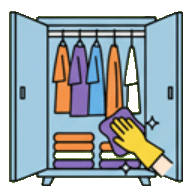 Interior dulap haine