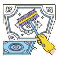 Spălarea tavanelor complexe