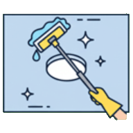 Spălarea tavanelor simple