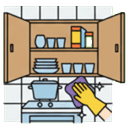 ProfiClean - Curățenie în Interior dulapuri bucătărie