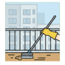 ProfiClean - Curățenie detaliată balcon (Standard)