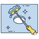 ProfiClean - Spălare tavane drepte (standard)