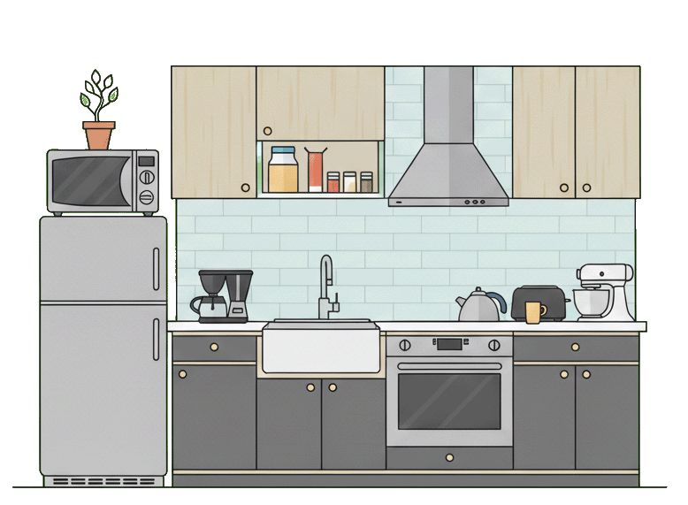 Curățenie în bucătărie