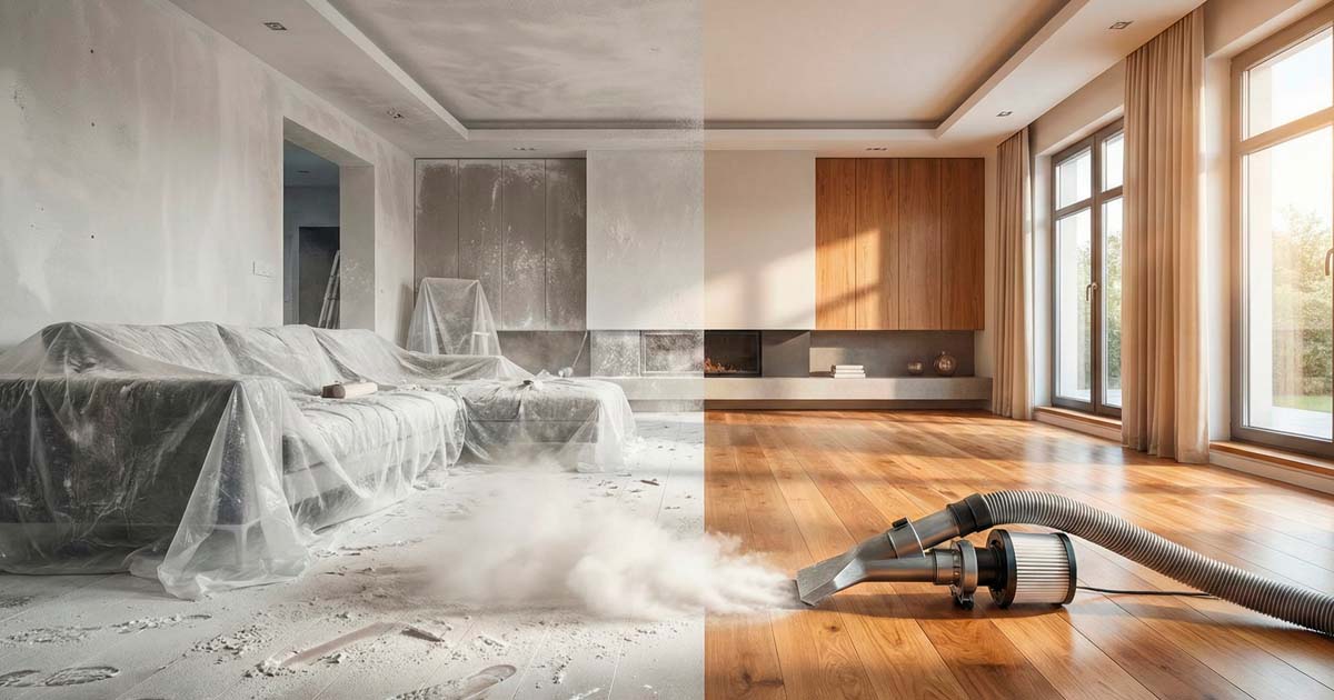 ProfiClean Sfaturi: 10 Secrete ProfiClean: Cum să faci curățenia după renovare fără să-ți distrugi noua locuință